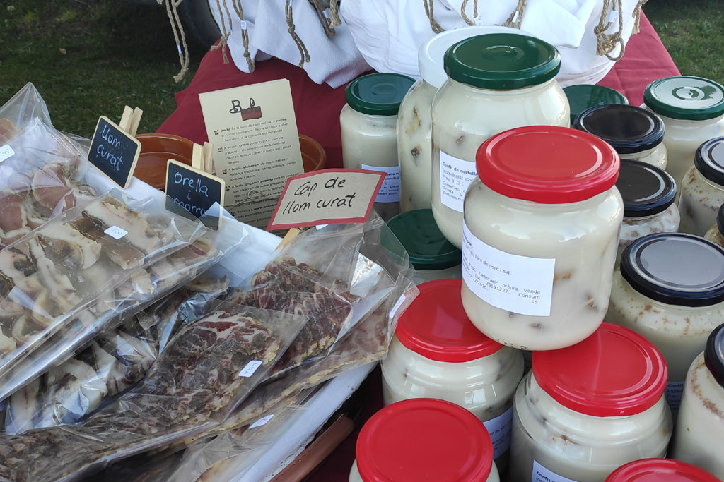 Productes curats i cotnes Productes curats sense additius i pots de confit